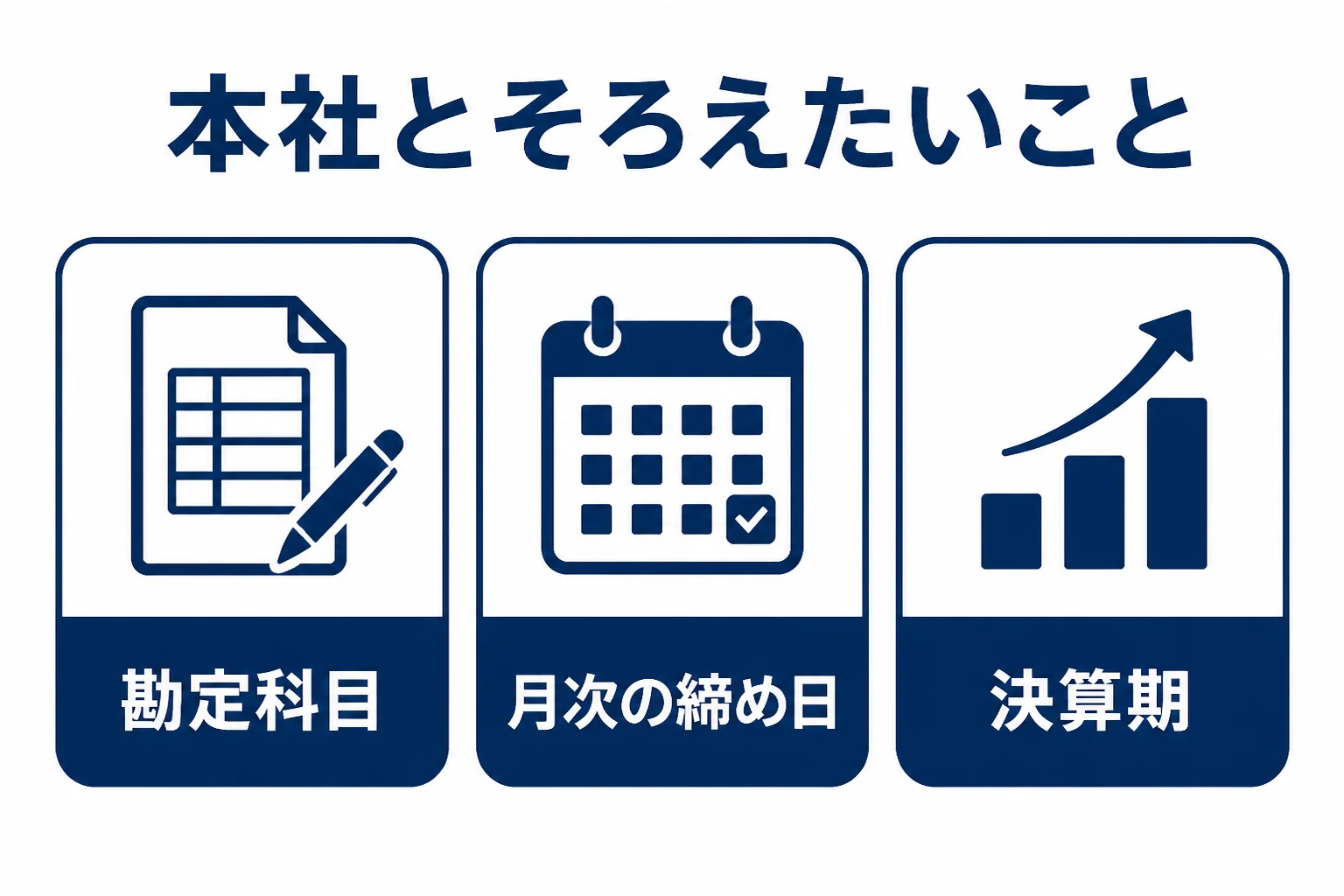 仙台の支店経営者が本社との会計連携で税理士に確認したいことをまとめた図解